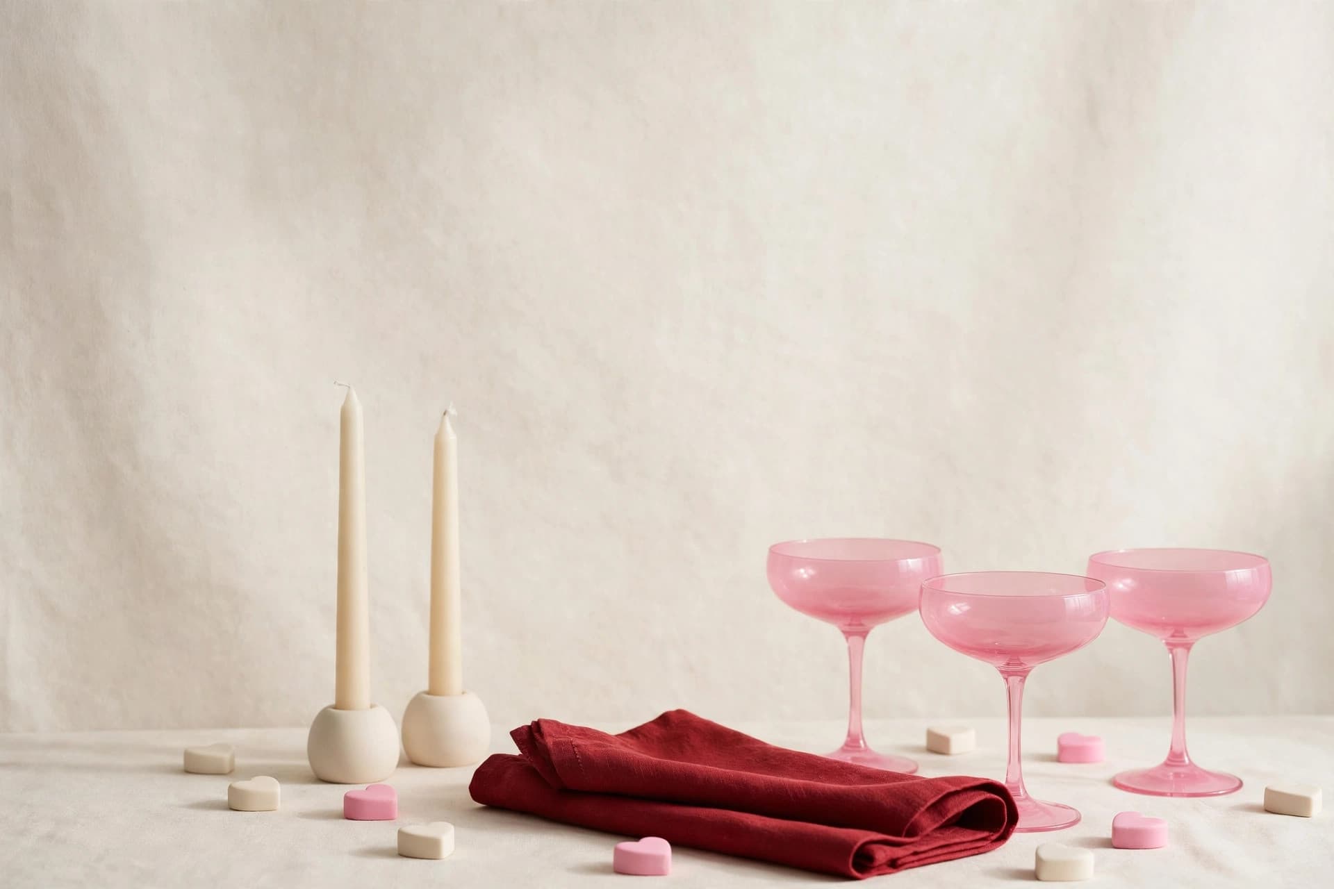 Galentine's — Editorial Pink & Red styling inspiration